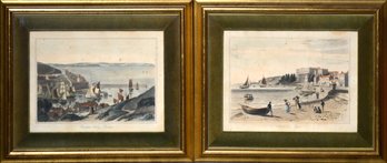 Two English Lithographs, Essex And Devon (CTF10)