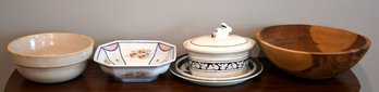 Assorted Ceramics And Wooden Ware (CTF20)