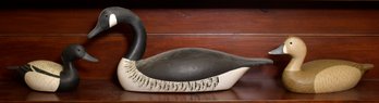 Three Contemporary Duck And Goose Decoys (CTF20)