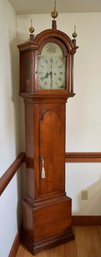 19th C. Cherry Grandfather Clock (CTF30)