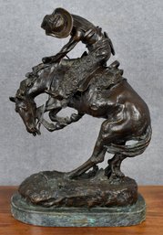 Bronze After Frederic Remington, Rattlesnake (CTF20)