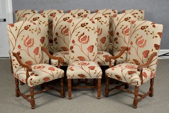 Twelve Fremarc Furniture Co. Upholstered Dining Chairs (CTF80)