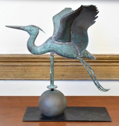 Vintage Heron Weathervane (CTF10)
