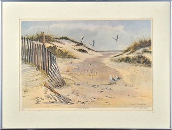 Pearl Slobodian Print, Sand Fences (CTF10)