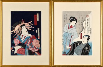 Two Ukiyo-e Woodblock Prints (CTF20)