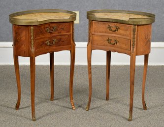 Pair Vintage French Style Stands (CTF20)