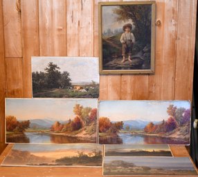 Seven L. Prang Chromolithographs (CTF10)