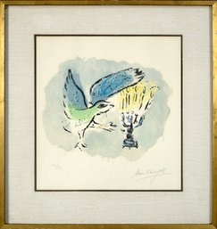 Marc Chagall Lithograph, Cul-de-lampe From Douze Maquettes (CTF10)