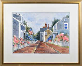 Jean Andrew Watercolor, NE Village Cottages (CTF10)