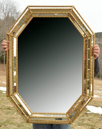 Vintage Gilt Wall Mirror (CTF20)