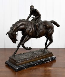 Vintage Bronze After I. Bonheur, Le Grande Jockey (CTF20)