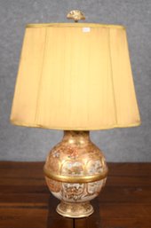 Antique Satsuma Table Lamp (CTF20)