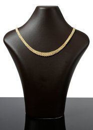 14k Gold Weaved Necklace (CTF10)