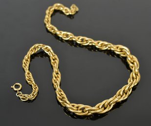 10k Yellow Gold Graduated Link Chain (CTF10)