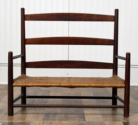 Antique Shaker Childs Bench (CTF10)