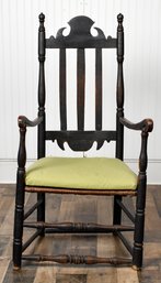 18th C.  Bannister Back Armchair (CTF10)