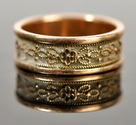 Antique 14k Yellow Gold  Band (CTF10)