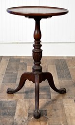 Antique Transitional Mahogany Candlestand (CTF10)