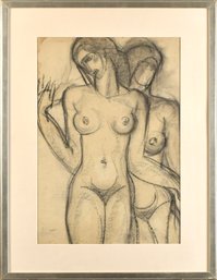 Boris Lovet Lorski Chalk On Paper, Nudes (CTF20)