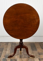 Antique Queen Anne Tilt Top Tea Table (CTF10)