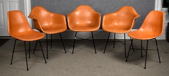 Five Sol & Luna Spain Leather Chairs (CTF30)