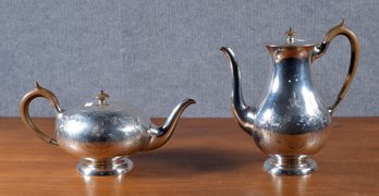 Antique Fenton Brothers English Sterling Coffee & Tea Pot (CTF10)