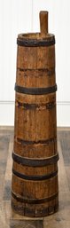 Antique Wooden Tapered Butter Churn (CTF10)