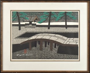 Kiyoshi Saito 1965 Woodblock Print (CTF10)