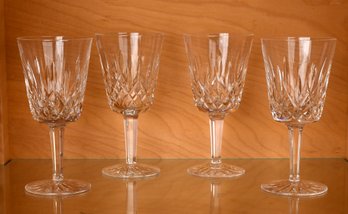 Waterford Lismore Crystal Water Glasses, 4 Pcs. (CTF10)