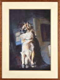 Melanie Fain Pastel, Dog Portrait (CTF10)