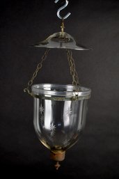 Antique Hand Blown Glass Lantern, 3 Of 8 (CTF20)