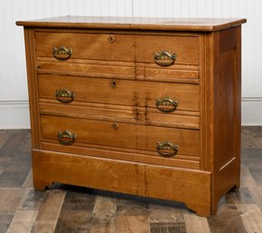 19th C. Ash Wood Dresser (CTF20)