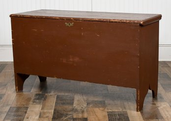 Early 19th C. Painted Lift Top Blanket Box (CTF20)