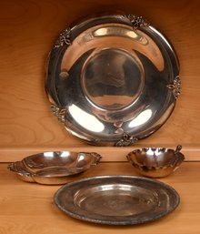 Four Vintage Sterling Dishes (CTF10)