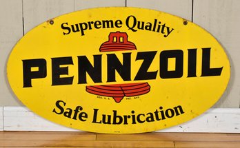 Vintage Pennzoil Advertising Sign (CTF10)