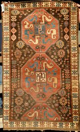 Antique Oriental Area Rug (CTF20)