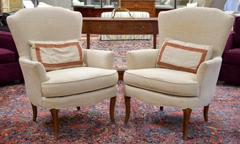 Pr. Highland House Upholstered Chairs (CTF40)