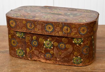 Antique PA Painted Marriage Box (CTF10)