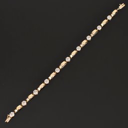 14k Gold Diamond Bracelet (CTF10)