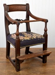 19th C. Mahogany Child's Chair (CTF10)