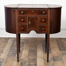 19th C. Mahogany Martha Washington Stand (CTF10)