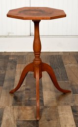 Antique NH Maple And Cherry Candelstand (CTF10)