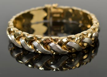 14k Gold Linked Bracelet (cTF10)