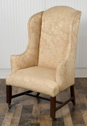 18th C. American Chippendale Wing Chair (CTF30)