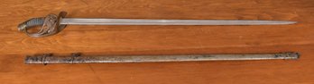 Antique W.K. & Co. Sword And Scabbard (CTF10)