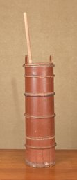 Antique Red Painted Churn (CTF20)