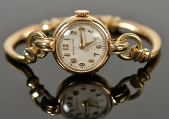 Vintage Tiffany & Co. Ladies 14k Hamilton Watch (CTF10)