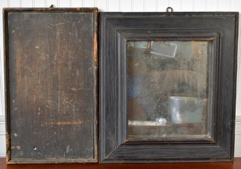 Antique Mirror And Wood Board (CTF10)