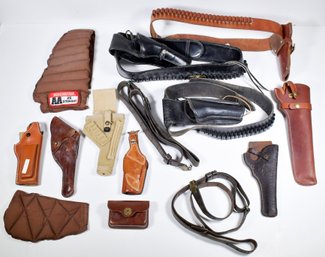 Leather Gun Holsters And Belts (CTF10)