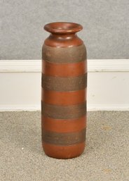 20th C. Studio Pottery Tall Vase (CTF20)